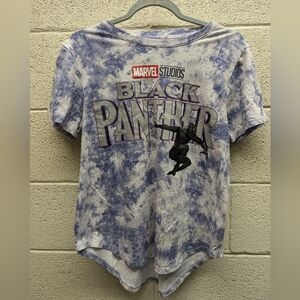 Marvel Studios Black Panther tye-dye Tshirt XL 15/17 juniors Wakanda Forever